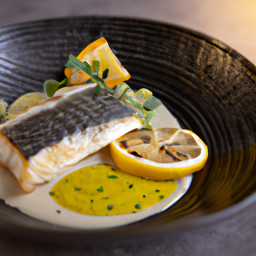 Pan-Seared Butterfish with Lemon Garlic Sauce recipe