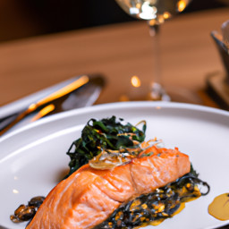 Entrée: United States – Salmon Florentine recipe