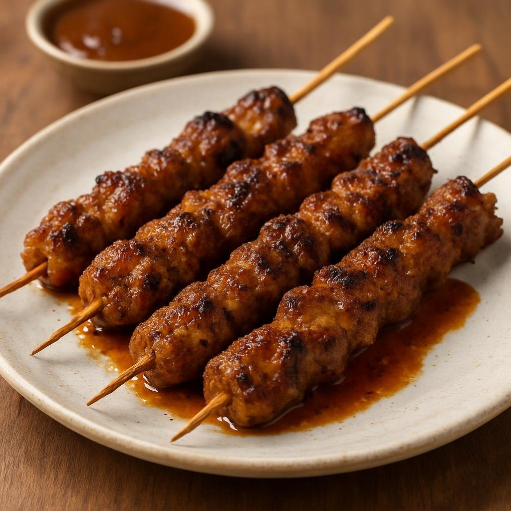 Entree: Timor-Leste – National Cuisine – Sasate (Grilled skewered marinated meat with tamarind and coconut flavors) recipe