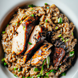 Entrée: United States – Cajun Dirty Rice with Blackened Chicken recipe