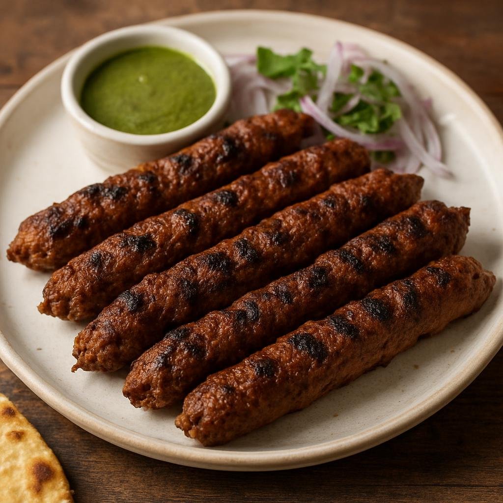 Entree: Pakistan – Balochistan – خدی کباب ➤ Khaddi Kebab (Balochi-style spiced lamb kebabs traditionally grilled on skewers or cooked in a buried pit for a smoky finish) recipe
