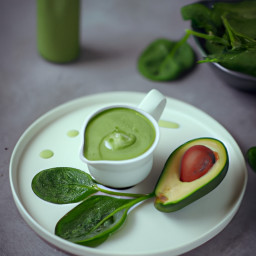 Entrée: United States – Avocado and Spinach Smoothie recipe