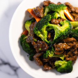 Entrée: United States – Beef and Broccoli Stir Fry recipe
