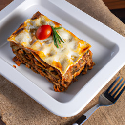 Entrée: Italy – Lasagna from Emilia-Romagna, Italy recipe
