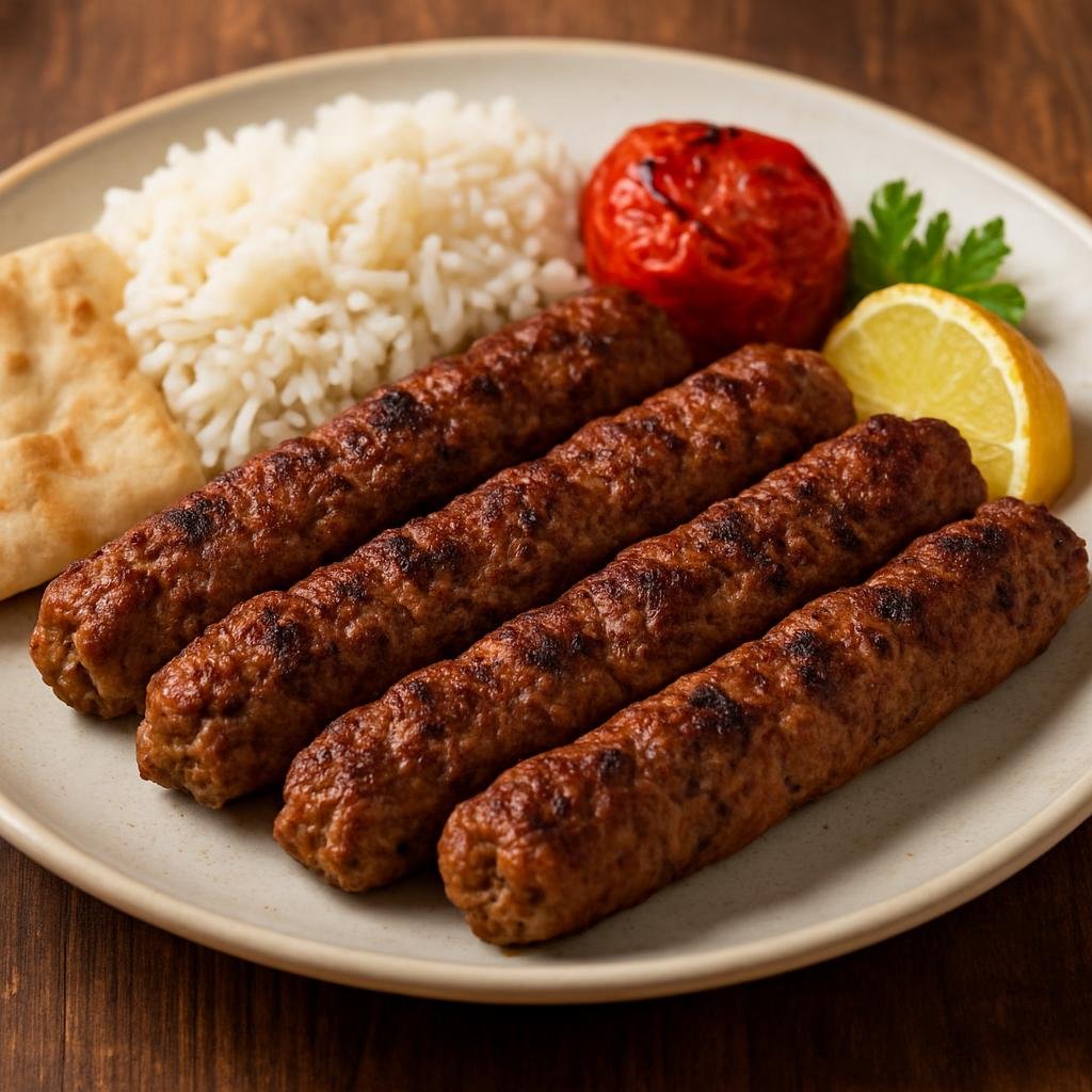 Entree: Egypt – Alexandria & Mediterranean – كباب هلا ➤ Kabab Halla (Egyptian-style seasoned grilled ground meat kebabs) recipe