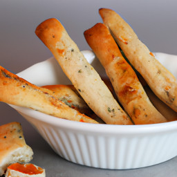 Side Dish: United States – Garlic Parmesan Breadsticks recipe