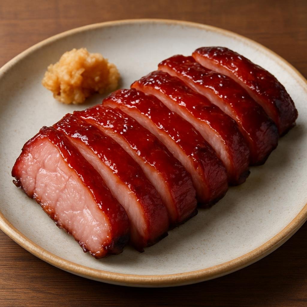 Entree: Hong Kong – National Cuisine – 叉燒 ➤ Char siu (Cantonese-style sweet-savory barbecued pork with a lacquered red glaze) recipe