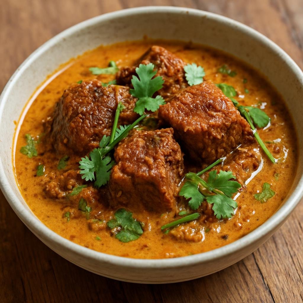 Entree: New Caledonia – National Cuisine – Cochon Sauvage (Slow-braised wild boar in aromatic coconut and island spices) recipe