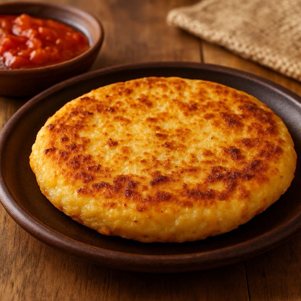 Entree: Paraguay – National Cuisine – Mbeju (A Paraguayan savory cassava starch and cheese pancake) recipe