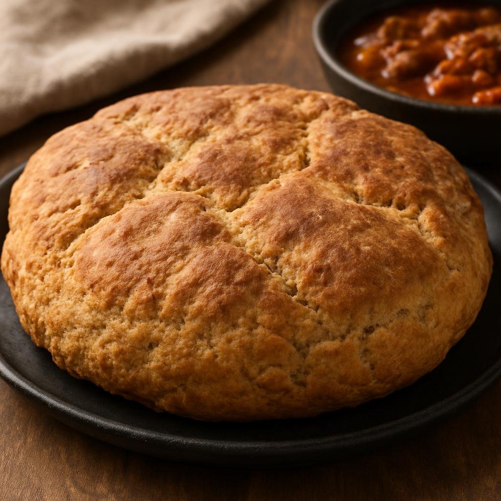 Entree: Lesotho – Borotho (Rustic Basotho leavened bread commonly served with stews and soups) recipe