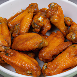 Entrée: United States – Classic Buffalo Air Fryer Chicken Wings recipe