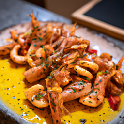 Appetizer: Spain – Gambas al Ajillo (Garlic Shrimp) recipe