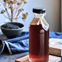 Dessert: United Kingdom – Elderberry Syrup (Cordial) recipe