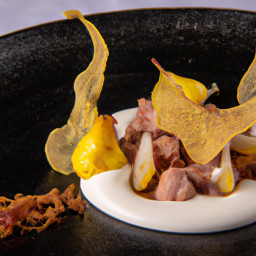 Entrée: France – Faisan aux Pommes et au Cidre (Pheasant with Apples and Cider) recipe