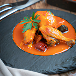 Entrée: Italy – Cacciatore di Fagiano (Hunter's-Style Pheasant) recipe