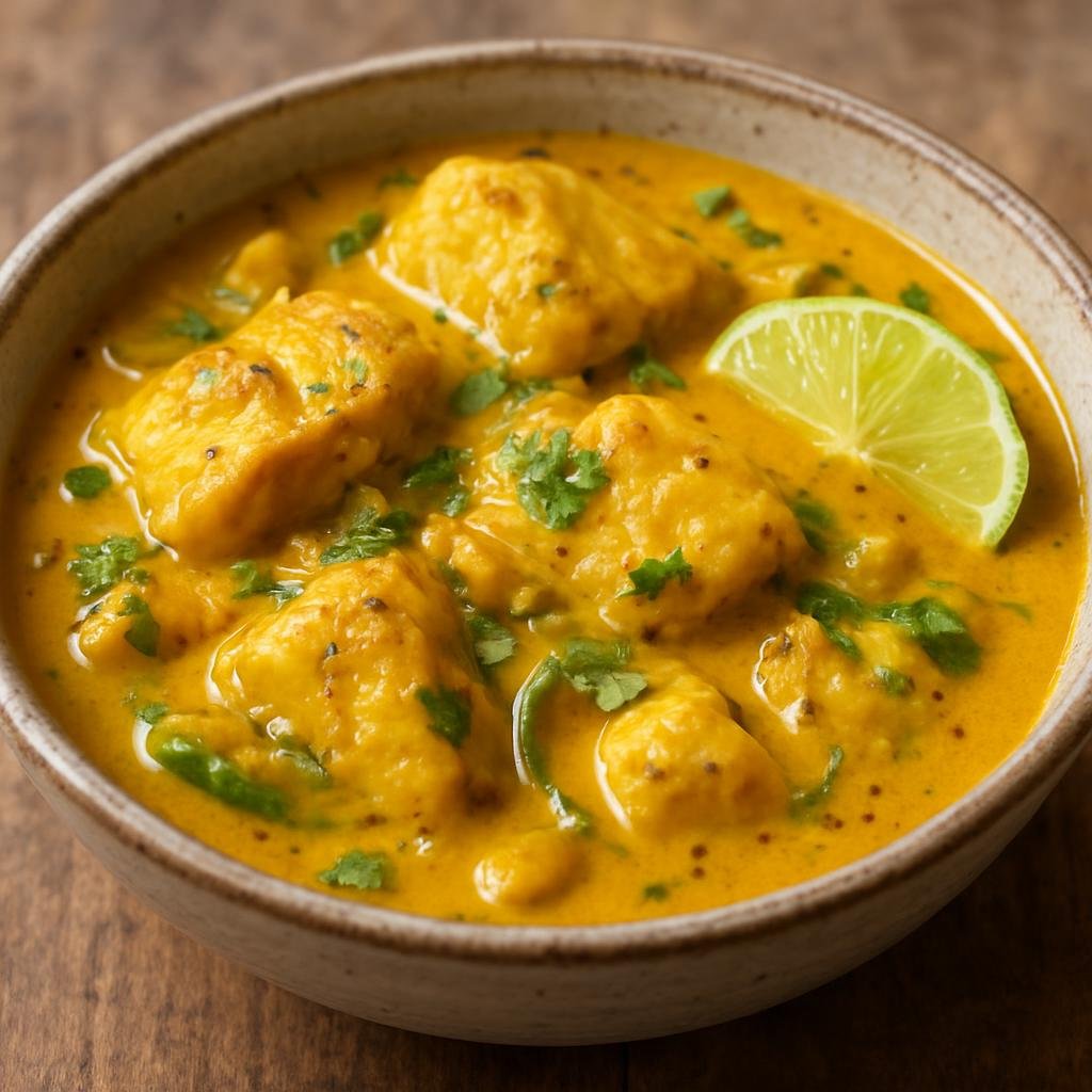 Entree: Niue – Niuean Fish Curry (Coconut-based mild curry of local reef fish with island spices and lime) recipe