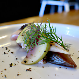 Appetizer: Smoked Trout, Apple and Fennel Endive Bites recipe