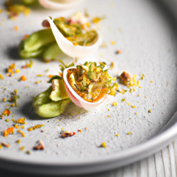 Appetizer: United States – Citrus-Fennel Endive Bites with Pistachio Gremolata recipe