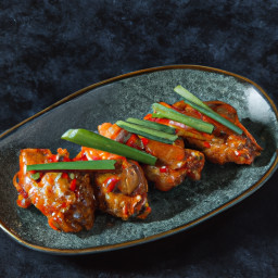 Entrée: South Korea – Ganjang Maneul Daknalgae (Soy-Garlic Chicken Wings) recipe