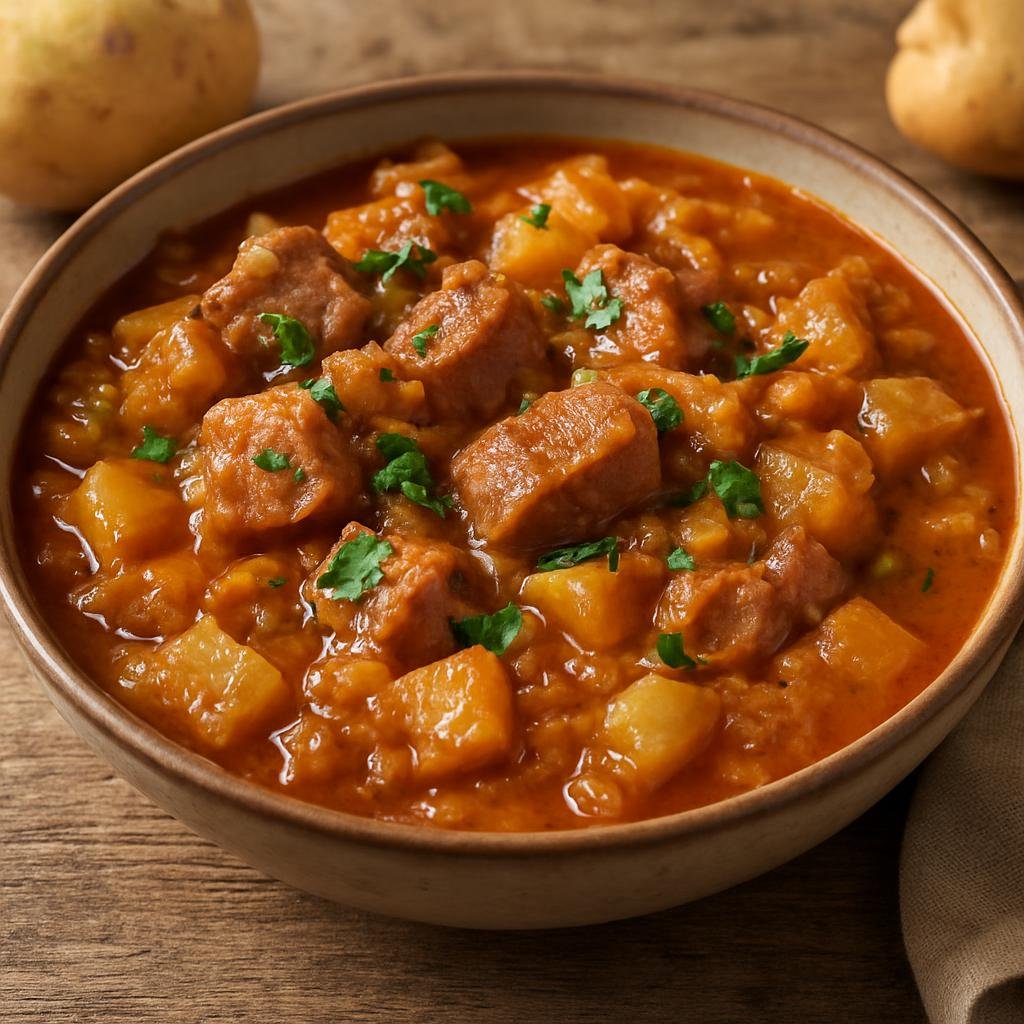 Entree: Slovenia – National Cuisine – Bujta Repa (Hearty Slovenian pork and turnip stew traditionally prepared after the pig slaughter) recipe