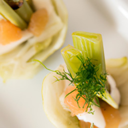 Appetizer: United States – Lemon-Caper Fennel and Apple Endive Bites recipe