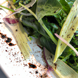 Appetizer: Italy – Fennel e Rucola con Vinaigrette al Limone e Rosmarino (Fennel and Arugula with Lemon-Rosemary Vinaigrette) recipe