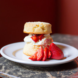 Dessert: United States – Strawberry Shortcake with Buttermilk Biscuits recipe