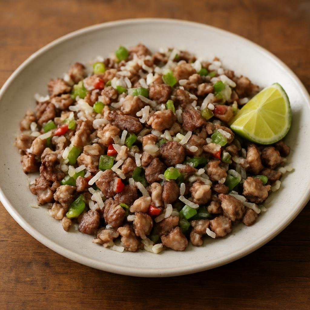 Entree: Micronesia – Northern Culinary Region – Kelaguen (Chopped grilled meat marinated with citrus, fresh coconut, onions, and hot pepper) recipe