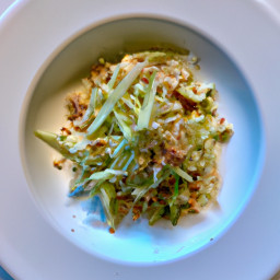 Salad: United States – Crunchy Apple-Dill Slaw with Mustard Cider Vinaigrette recipe