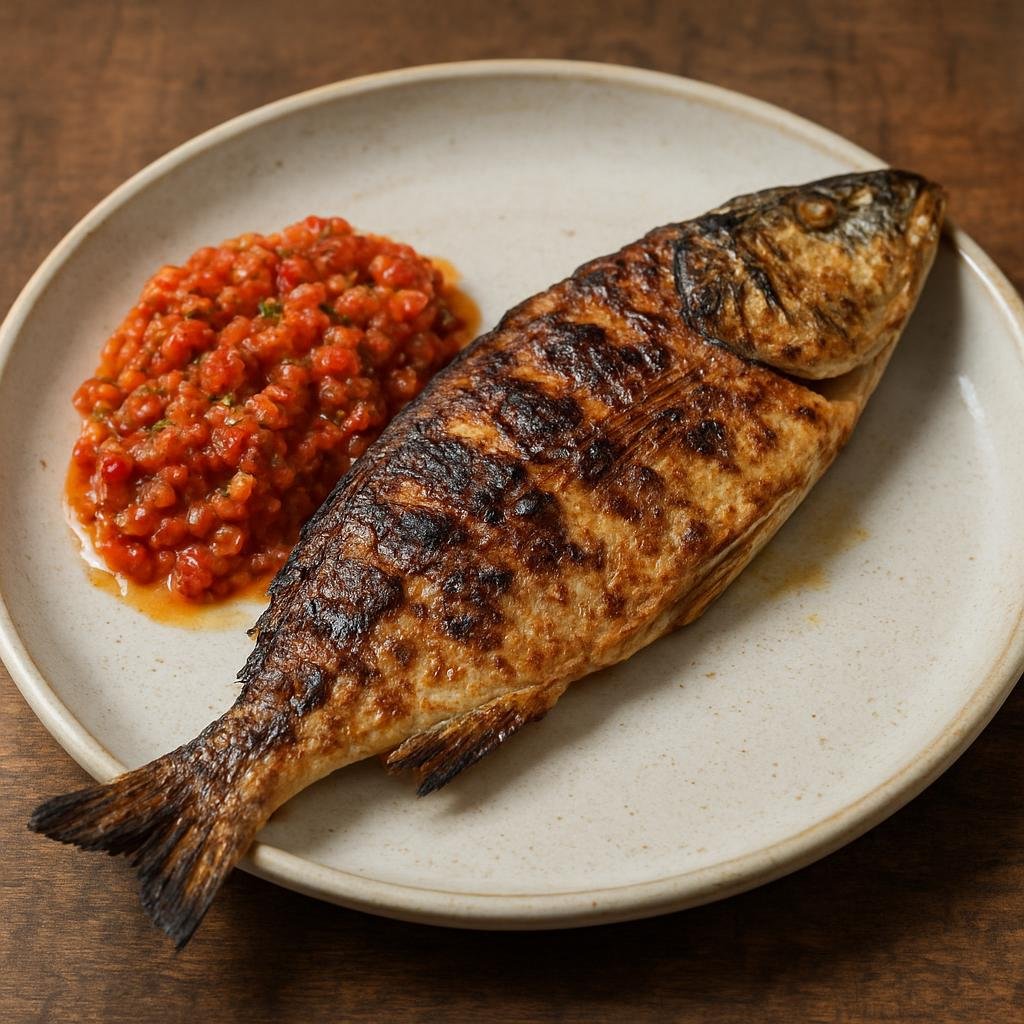 Entree: Christmas Island – Grilled Fish with Sambal (Whole or filleted fish grilled and served with a fresh, spicy chili-based sambal) recipe