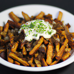Entrée: Canada – French Fries with Cheese Curds and Gravy recipe