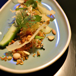 Side Dish: United States – Chilled Fennel-Cucumber Crunch with Lemon-Caper Vinaigrette recipe