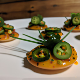 Appetizer: United States – Chili-Lime Pineapple Cucumber Quick Pickle Bites recipe