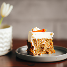 Dessert: United States – Carrot Cake with Cream Cheese Frosting recipe
