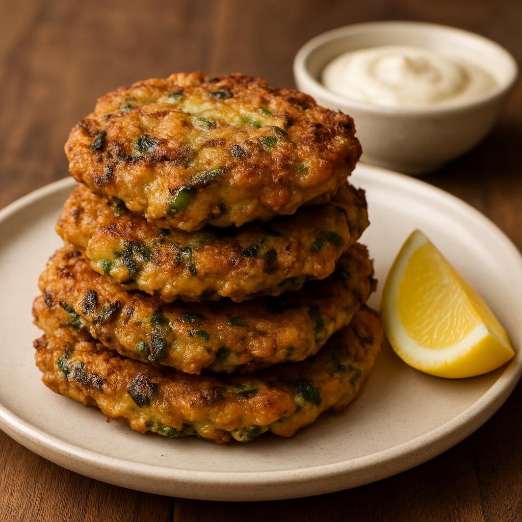 Entree: New Zealand – Maori Cuisine – Pāua Fritters (Crispy fried patties made from pāua New Zealand abalone mixed with herbs and a light batter) recipe