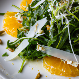 Salad: United States – Arugula, Fennel and Orange Salad with Parsley-Garlic Lemon Vinaigrette recipe