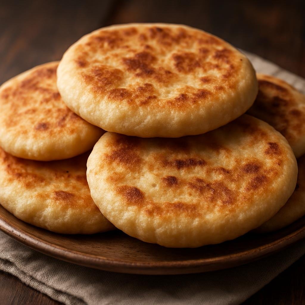 Entree: South Sudan – Northern Culinary Region – Gurasa (Soft yeasted round flatbread used to scoop stews and sauces) recipe