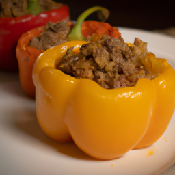Entrée: United States – Stuffed Peppers recipe
