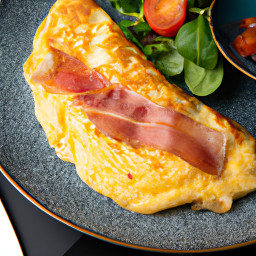 Entrée: United States – Ham and Cheese Omelette recipe