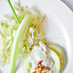 Salad: United States – Crisp Cucumber and Apple Celery-Seed Slaw recipe