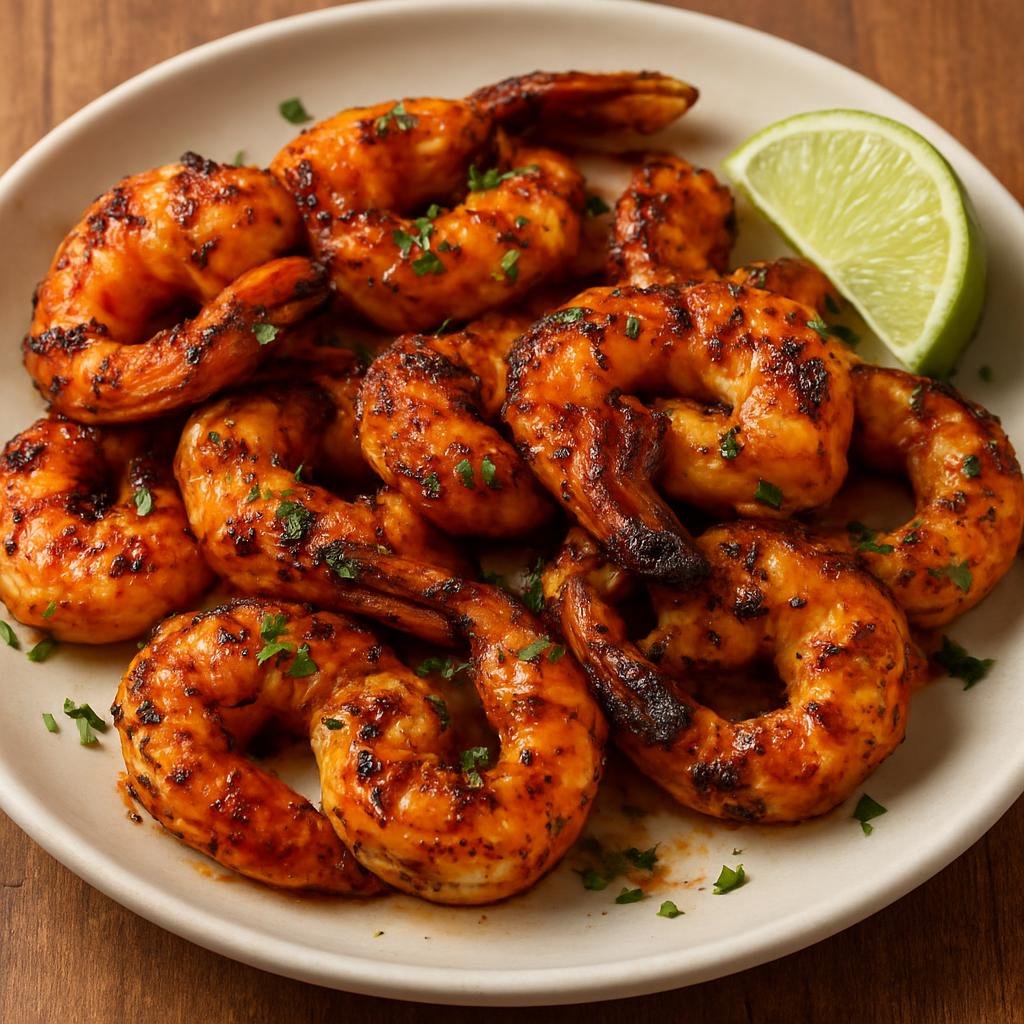 Entree: Mozambique – Northern Culinary Region – Camarão Grelhado (Grilled shrimp marinated in piri-piri, garlic, and citrus, cooked over high heat) recipe