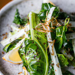 Salad: United States – Watercress, Fennel, and Charred Lemon Crunch Salad recipe