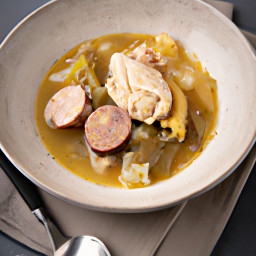 Entrée: United States – Chicken and Andouille Gumbo recipe