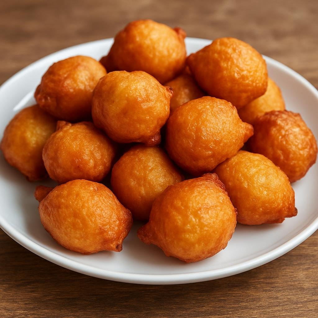 Entree: Benin – Central Culinary Region – Yovo Doko (Deep-fried West African yeast dough fritters, slightly sweet and tender) recipe