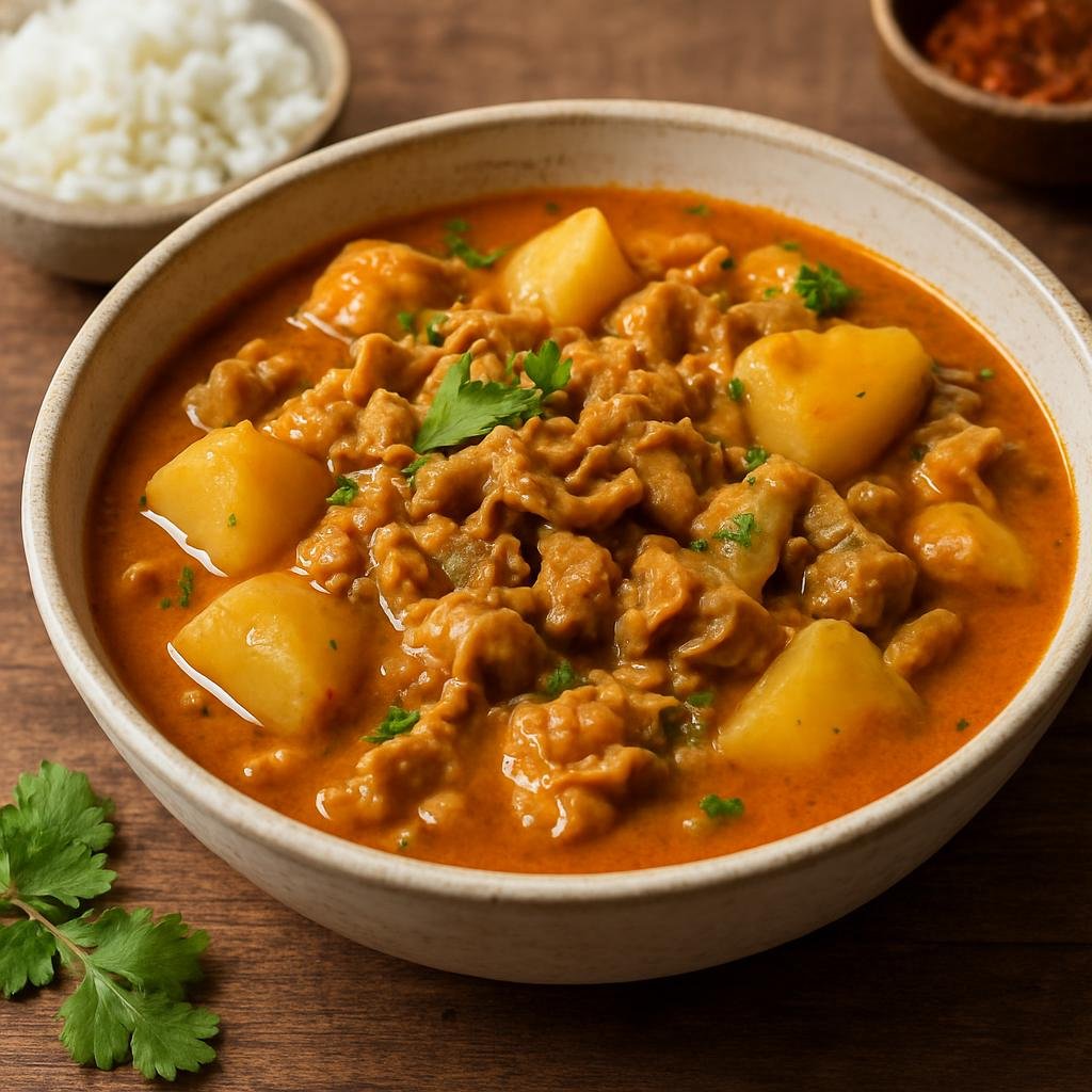 Entree: Ecuador – Guatita (Ecuadorian peanut-based tripe stew with potatoes) recipe