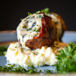 Entrée: France – Filet Mignon Farci au Bacon (Bacon-Stuffed Tenderloin) recipe
