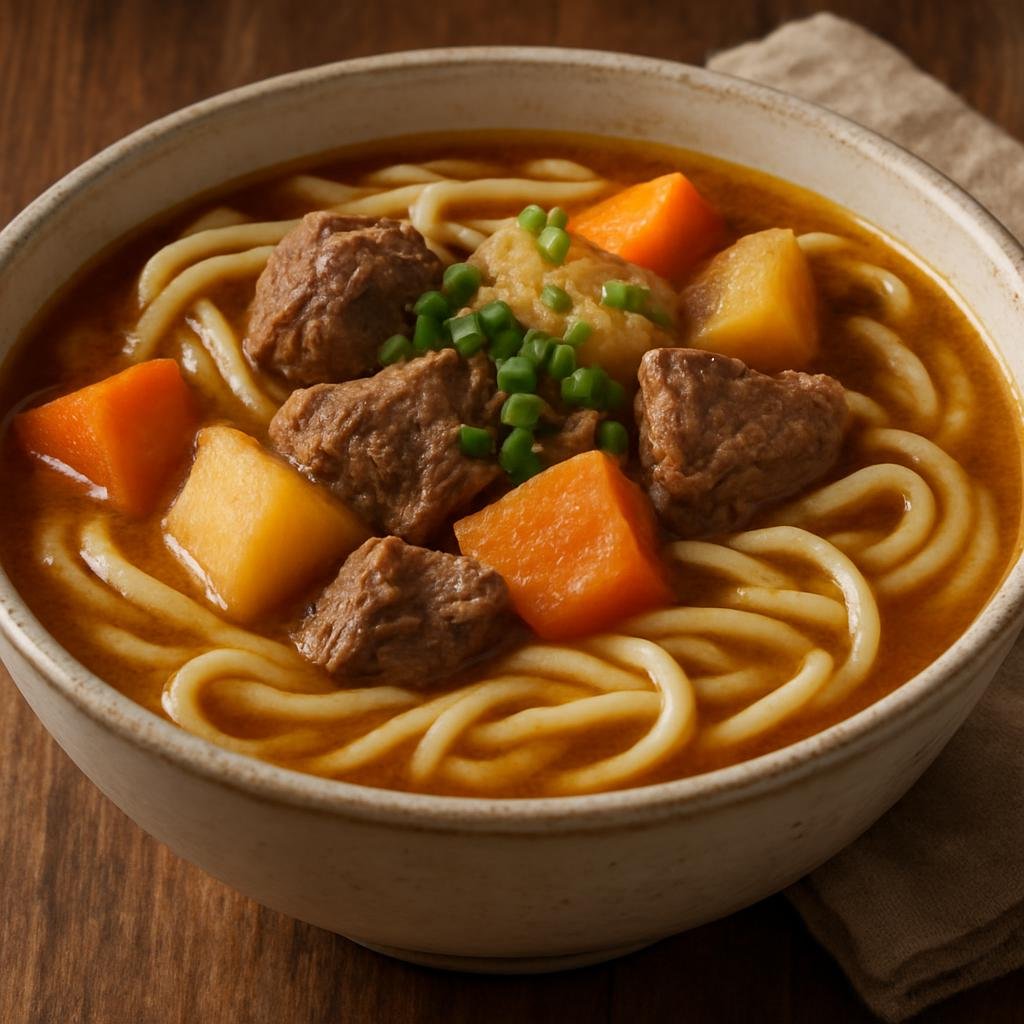 Entree: Mongolia – Northern Culinary Region – Гурилтай шөл ➤ Guriltai shöl (Hearty Mongolian wheat noodle soup with meat and root vegetables) recipe