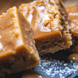Dessert: United States – Salted Caramel Blondies recipe