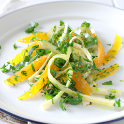 Salad: United States – Watercress-Fennel Citrus Ribbon Salad recipe