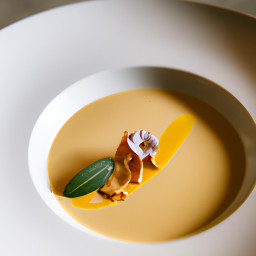 Entrée: United States – Parsnip-Apple Sage Bisque from New England, United States recipe